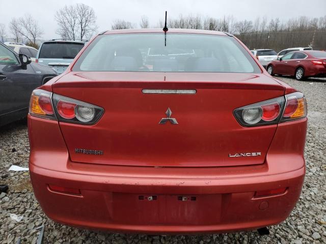 JA32U2FU8EU015024 - 2014 MITSUBISHI LANCER ES/ES SPORT RED photo 6