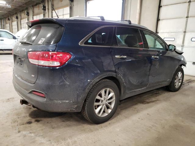 5XYPGDA35GG137322 - 2016 KIA SORENTO LX BLUE photo 3