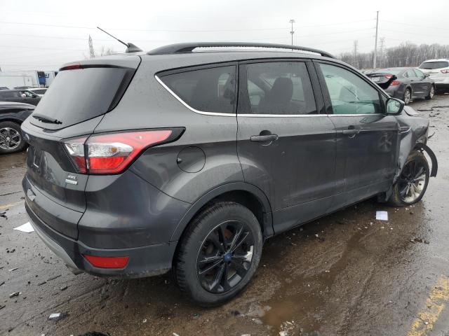 1FMCU0HD6JUC68940 - 2018 FORD ESCAPE SEL GRAY photo 3