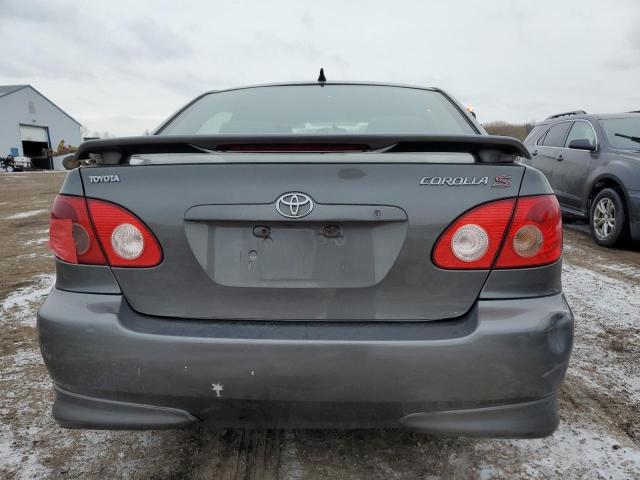 2T1BR32E26C684346 - 2006 TOYOTA COROLLA CE GRAY photo 6