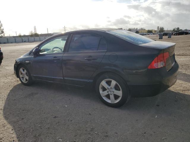 1HGFA16877L111519 - 2007 HONDA CIVIC EX BLACK photo 2