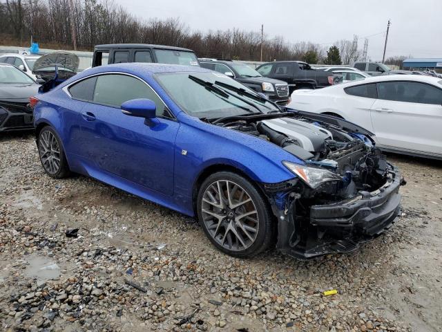 JTHHE5BC5F5009442 - 2015 LEXUS RC 350 BLUE photo 4