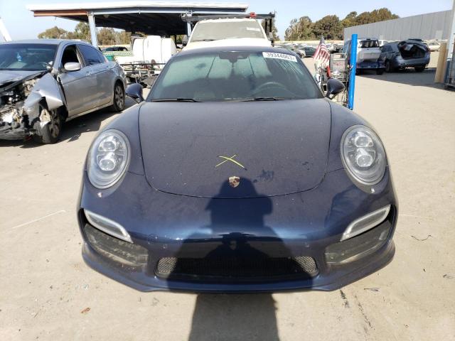 WP0AD2A96ES166679 - 2014 PORSCHE 911 TURBO BLUE photo 5