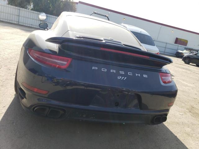 WP0AD2A96ES166679 - 2014 PORSCHE 911 TURBO BLUE photo 6