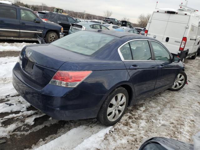 1HGCP26829A008238 - 2009 HONDA ACCORD EXL BLUE photo 3