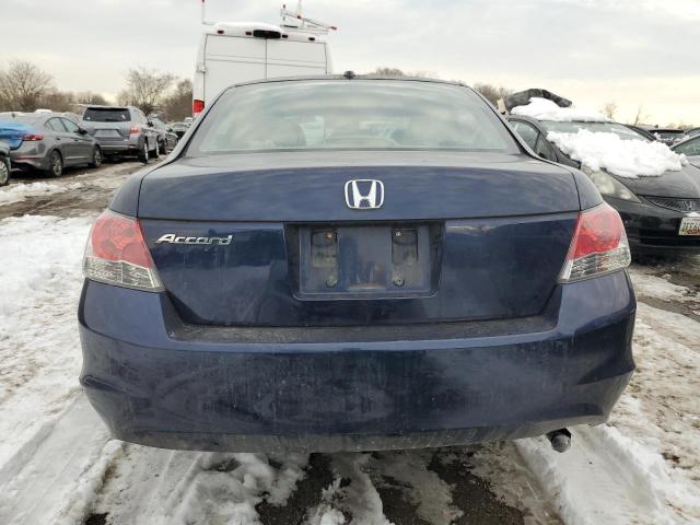 1HGCP26829A008238 - 2009 HONDA ACCORD EXL BLUE photo 6