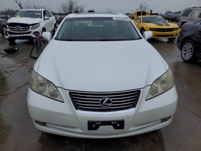 JTHBJ46G192333518 - 2009 LEXUS ES 350 WHITE photo 5