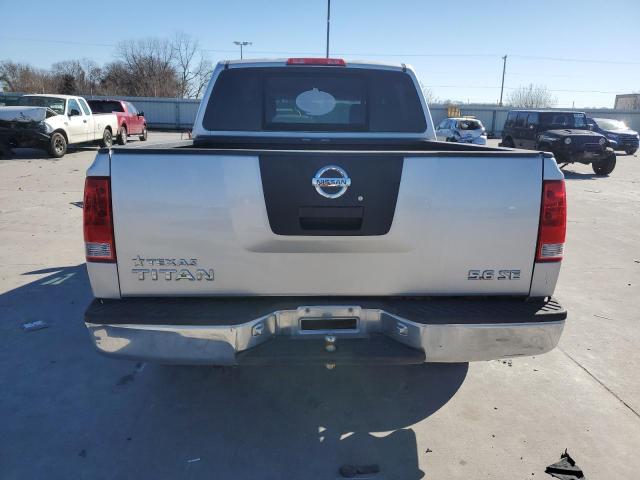 1N6BA07A56N564370 - 2006 NISSAN TITAN XE SILVER photo 6