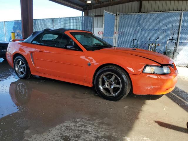 1FAFP44614F207114 - 2004 FORD MUSTANG ORANGE photo 4