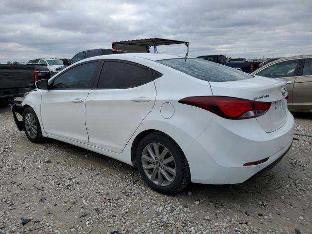 5NPDH4AE0EH458420 - 2014 HYUNDAI ELANTRA SE WHITE photo 2