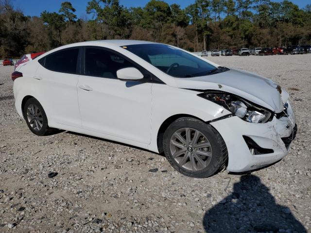 5NPDH4AE0EH458420 - 2014 HYUNDAI ELANTRA SE WHITE photo 4