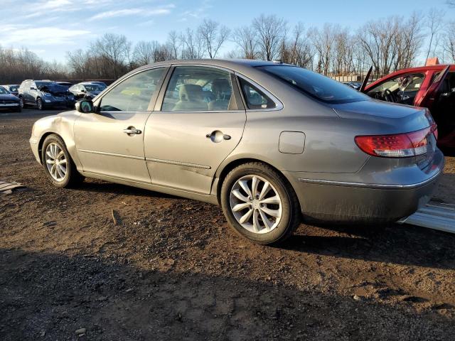 KMHFC46F78A318994 - 2008 HYUNDAI AZERA SE GRAY photo 2