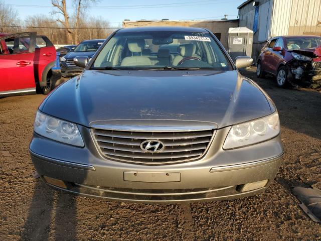 KMHFC46F78A318994 - 2008 HYUNDAI AZERA SE GRAY photo 5