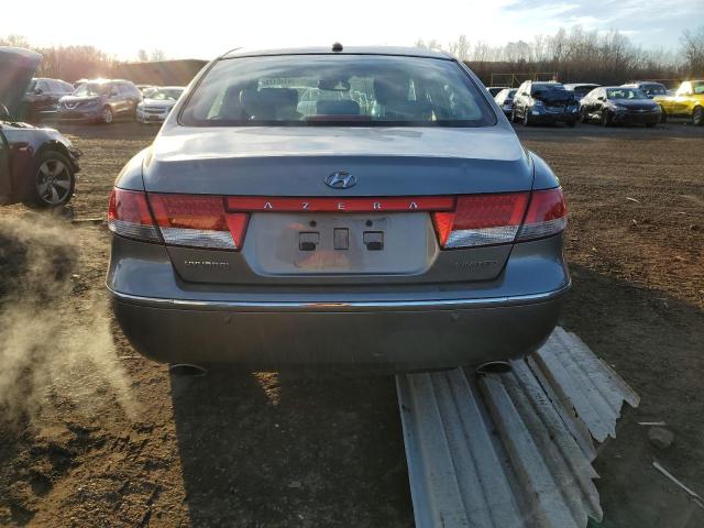 KMHFC46F78A318994 - 2008 HYUNDAI AZERA SE GRAY photo 6