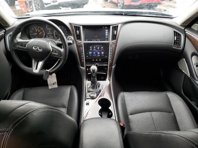 JN1EV7AR8JM445435 - 2018 INFINITI Q50 LUXE BLACK photo 8