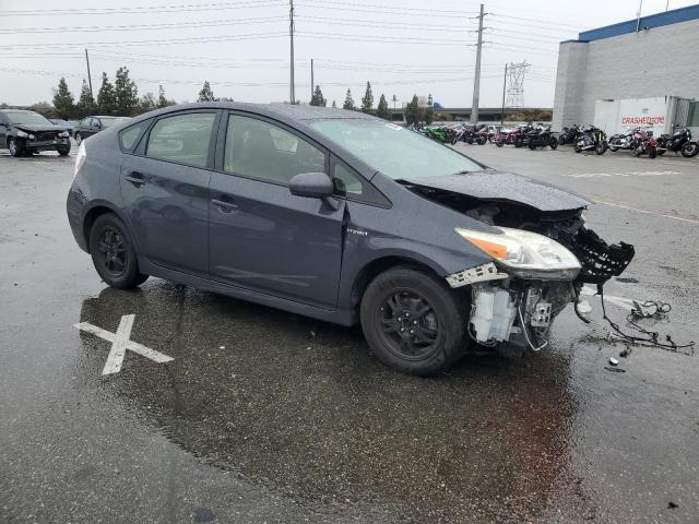 JTDKN3DU0E0391392 - 2014 TOYOTA PRIUS GRAY photo 4