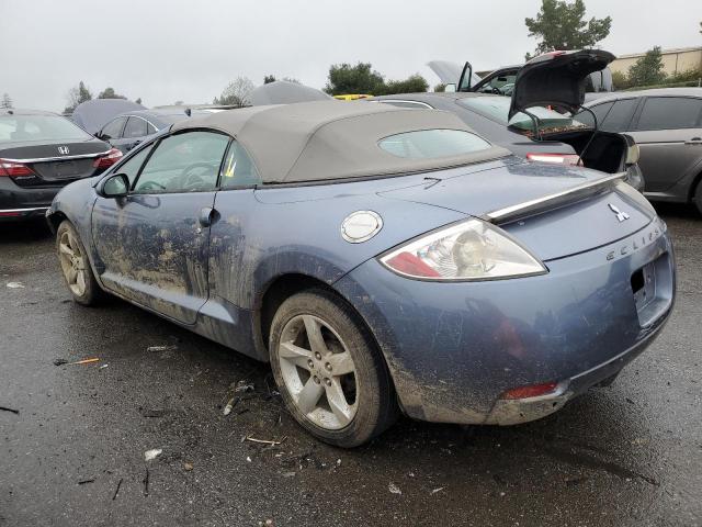 4A3AL25F17E054650 - 2007 MITSUBISHI ECLIPSE SPYDER GS BLUE photo 2