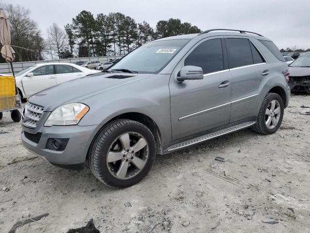 4JGBB8GB4BA656994 - 2011 MERCEDES-BENZ ML 350 4MATIC GRAY photo 1