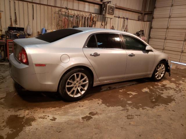 1G1ZG5E71CF113665 - 2012 CHEVROLET MALIBU LTZ ვერცხლისფერი ფოტო 3