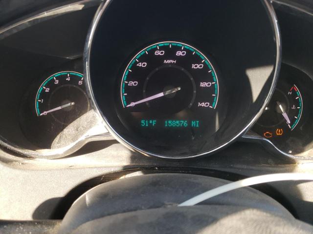 1G1ZG5E71CF113665 - 2012 CHEVROLET MALIBU LTZ ვერცხლისფერი ფოტო 9