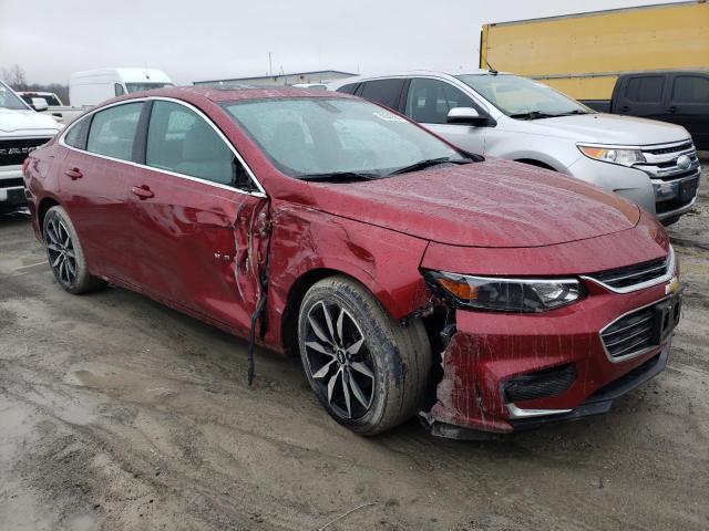 1G1ZD5ST8JF157122 - 2018 CHEVROLET MALIBU LT MAROON photo 4