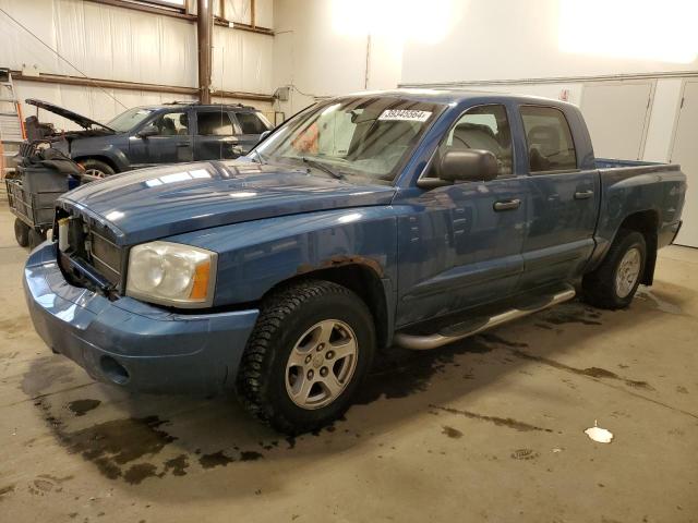 1D7HW48N15S187470 - 2005 DODGE DAKOTA QUAD SLT BLUE photo 1