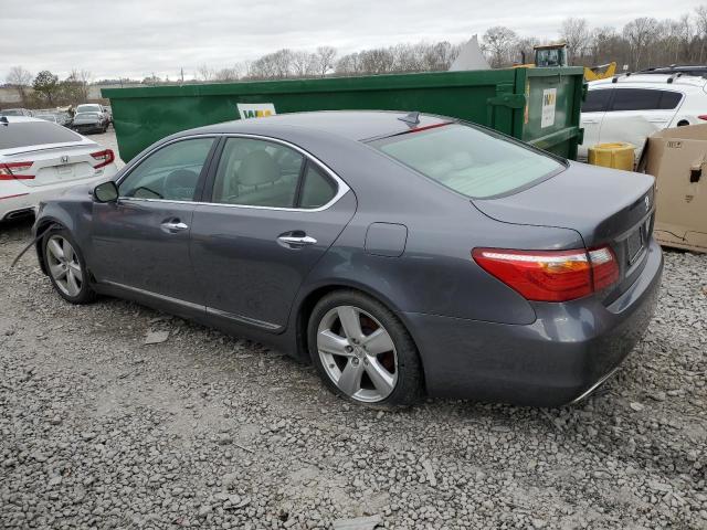 JTHBL5EF5C5110638 - 2012 LEXUS LS 460 GRAY photo 2