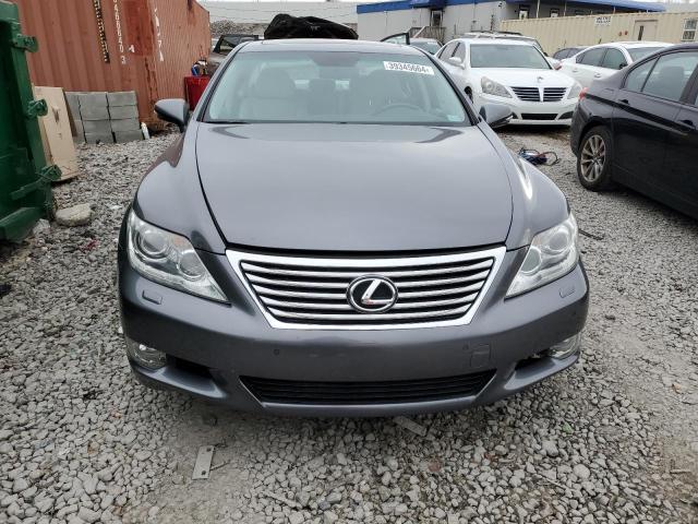 JTHBL5EF5C5110638 - 2012 LEXUS LS 460 GRAY photo 5