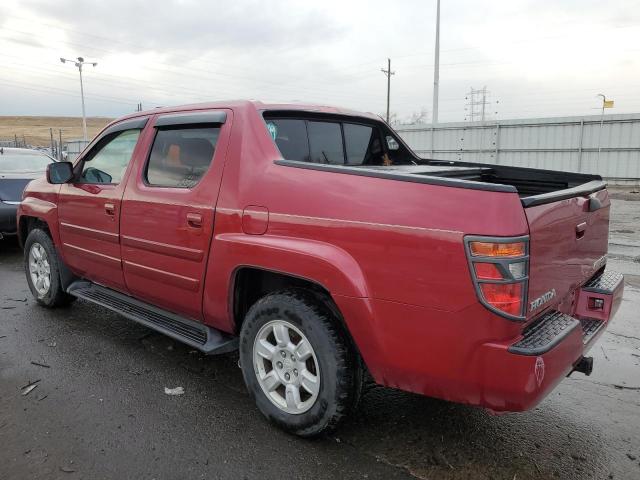 2HJYK16596H531770 - 2006 HONDA RIDGELINE RTL RED photo 2