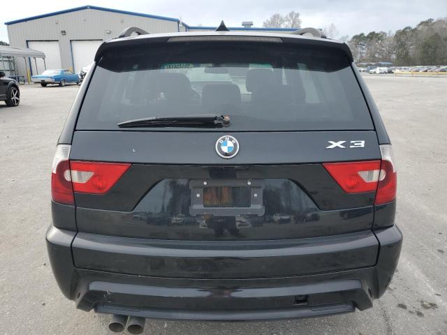 WBXPA93446WG89387 - 2006 BMW X3 3.0I BLACK photo 6