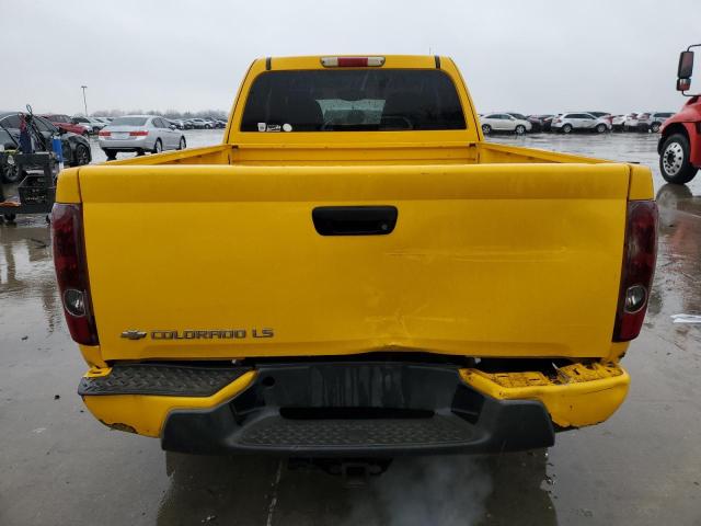 1GCCS196348162684 - 2004 CHEVROLET COLORADO YELLOW photo 6