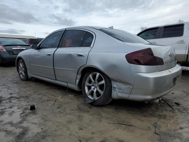 JNKCV51F86M612963 - 2006 INFINITI G35 SILVER photo 2