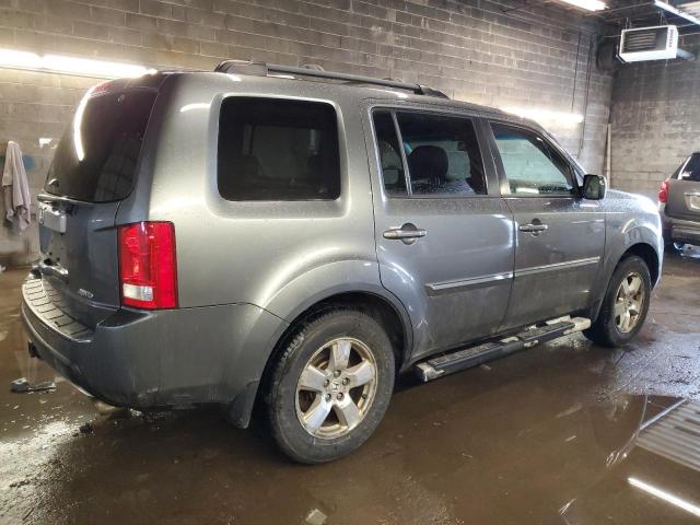 5FNYF4H53BB065907 - 2011 HONDA PILOT EXL GRAY photo 3