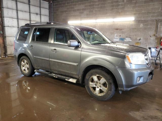 5FNYF4H53BB065907 - 2011 HONDA PILOT EXL GRAY photo 4