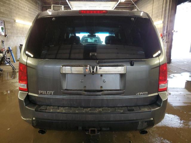 5FNYF4H53BB065907 - 2011 HONDA PILOT EXL GRAY photo 6