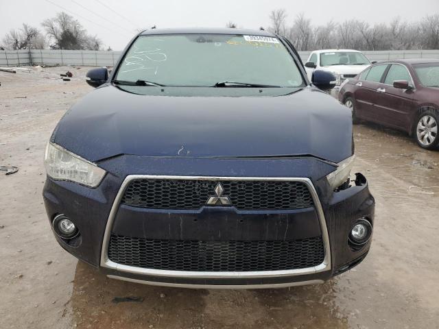 JA4JT5AX1CU001511 - 2012 MITSUBISHI OUTLANDER GT BLUE photo 5