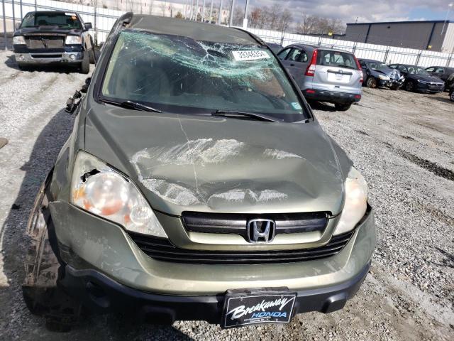 5J6RE38377L001366 - 2007 HONDA CR-V LX GREEN photo 5