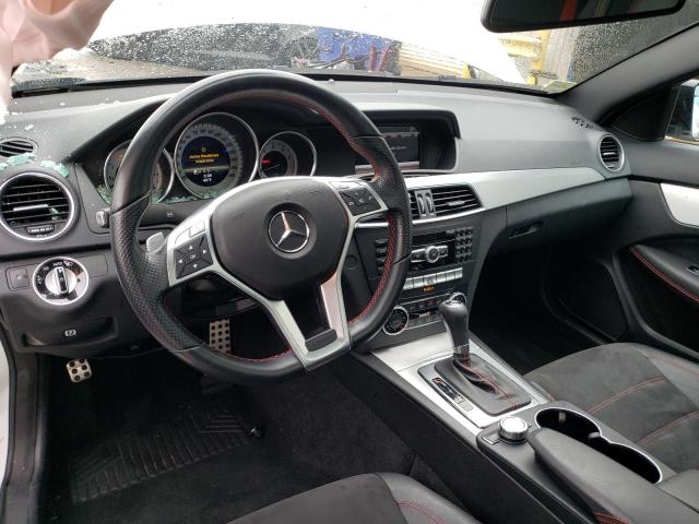 WDDGJ4HB6DG080268 - 2013 MERCEDES-BENZ C 250 WHITE photo 8