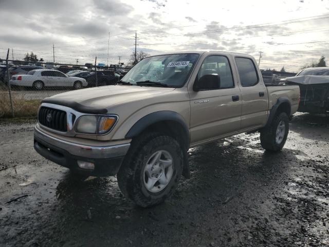 5TEHN72N64Z380134 - 2004 TOYOTA TACOMA DOUBLE CAB TAN photo 1