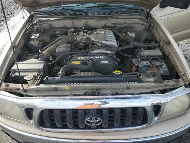 5TEHN72N64Z380134 - 2004 TOYOTA TACOMA DOUBLE CAB 棕色 照片 11