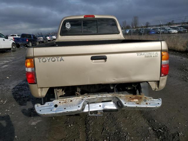 5TEHN72N64Z380134 - 2004 TOYOTA TACOMA DOUBLE CAB 棕色 照片 6