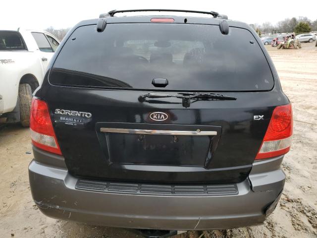 KNDJD733055431682 - 2005 KIA SORENTO EX BLACK photo 6