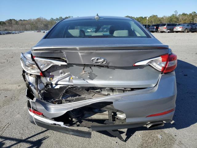 5NPE24AF5FH232955 - 2015 HYUNDAI SONATA SE SILVER photo 6