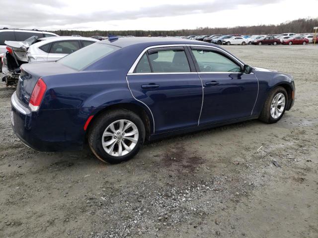 2C3CCAAG8FH929819 - 2015 CHRYSLER 300 LIMITED BLUE photo 3