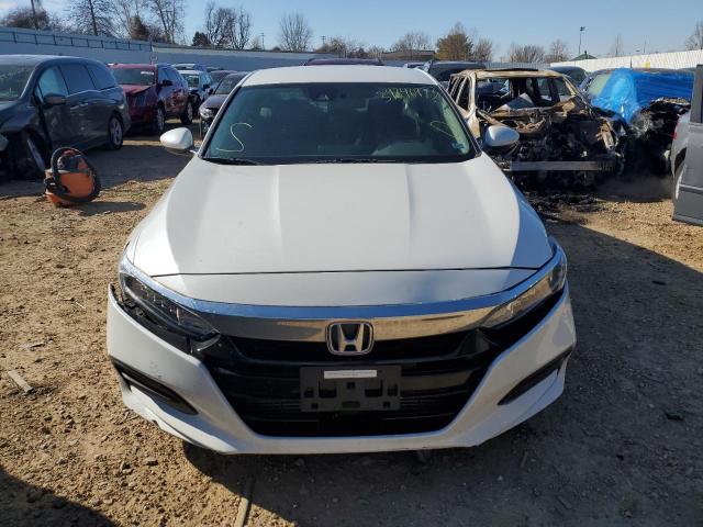 1HGCV1F15JA145200 - 2018 HONDA ACCORD LX WHITE photo 5