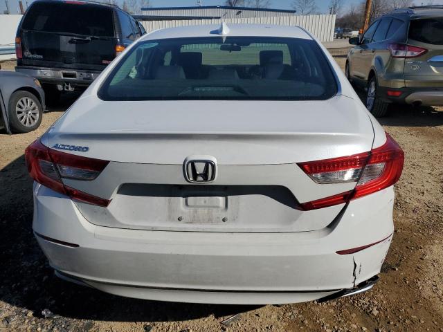 1HGCV1F15JA145200 - 2018 HONDA ACCORD LX WHITE photo 6