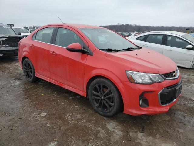 1G1JD5SH8H4139265 - 2017 CHEVROLET SONIC LT RED photo 4