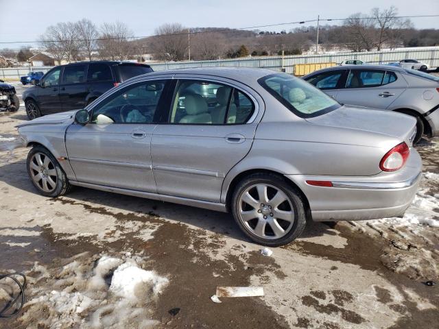 SAJEA51C44WE13619 - 2004 JAGUAR X-TYPE 3.0 SILVER photo 2