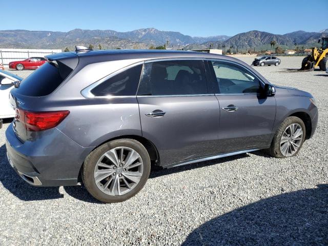 5J8YD3H53JL003808 - 2018 ACURA MDX TECHNOLOGY GRAY photo 3