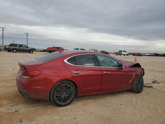 KMTG34LA4KU025529 - 2019 GENESIS G70 ELITE RED photo 3